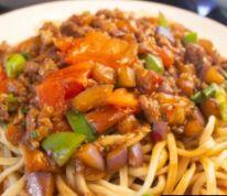 Noodles Eggplant And Lamb