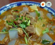 Pita Bread Soaked In Lamb Soup