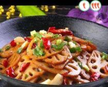 Griddle Cooked Sliced Lotus Root