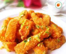 Egg Yolks Fried Pumpkin