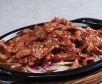 Beef On Iron Plate