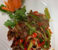 Sauteed Lamb Peppers